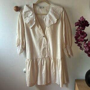 Sandro • Collar Shirt Dress